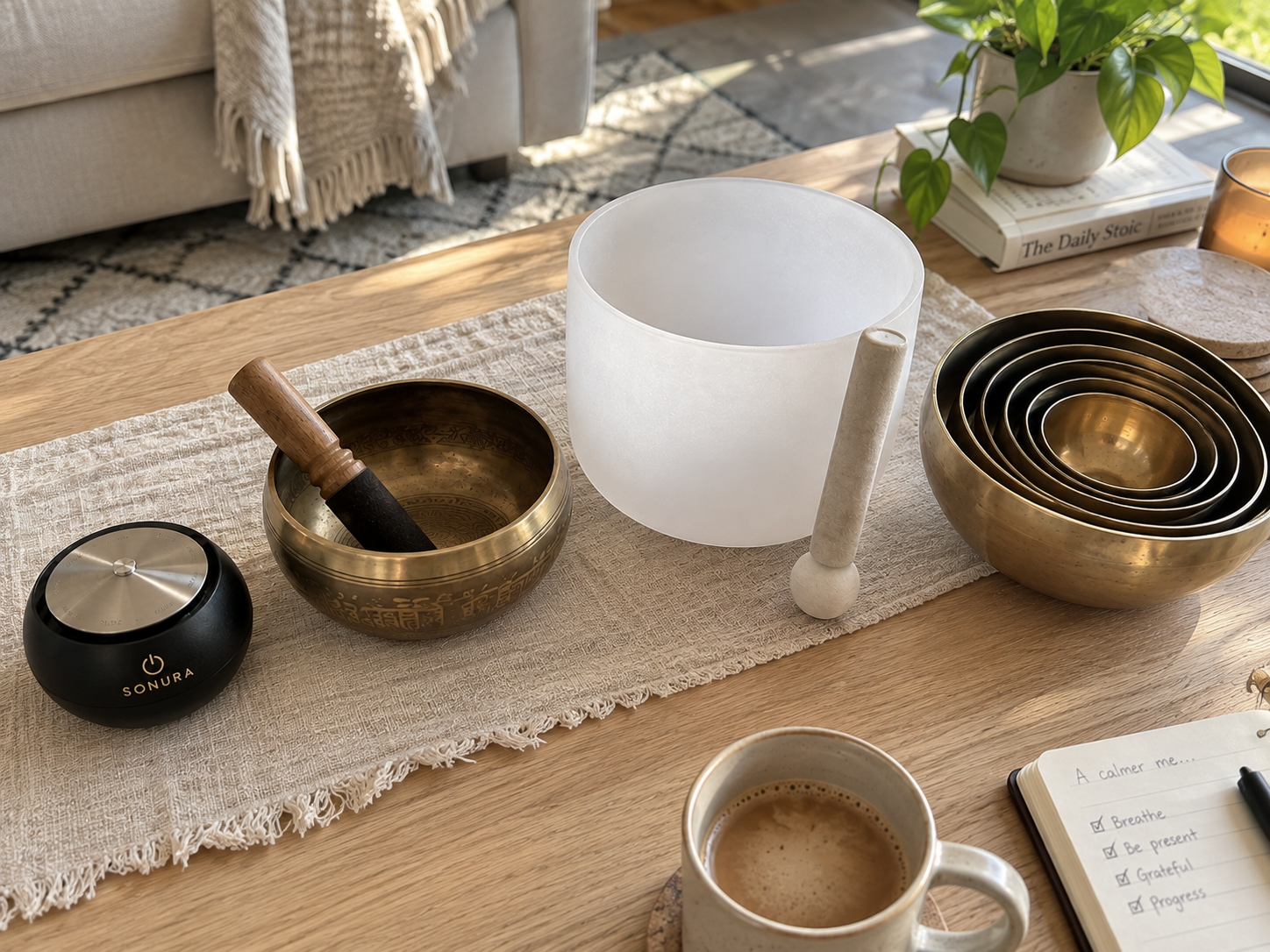 Six ways to experience singing bowls at home, compared side by side
